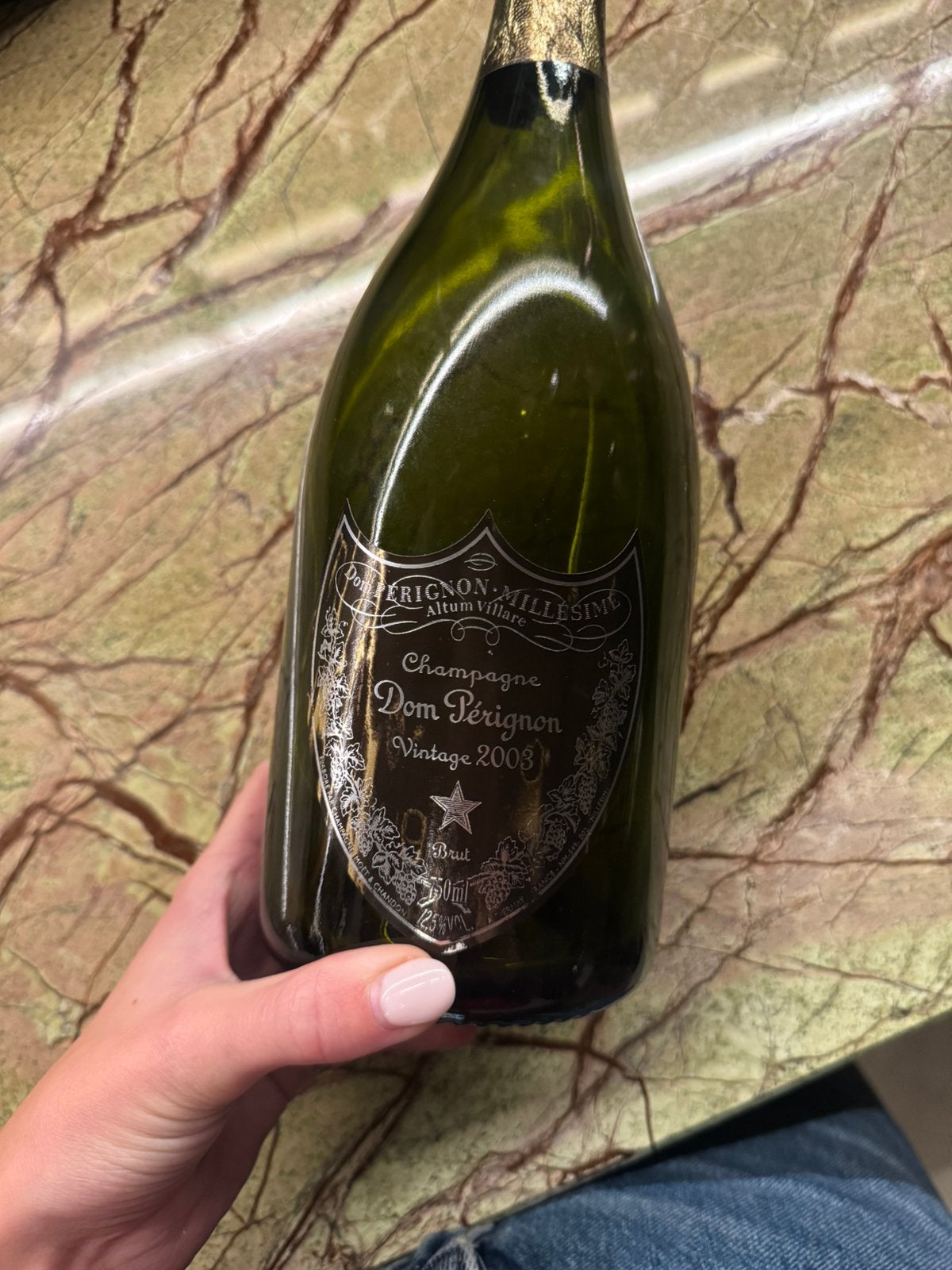 Lege fles dom perignon David Lynch, Ophalen of Verzenden, Zo goed als nieuw