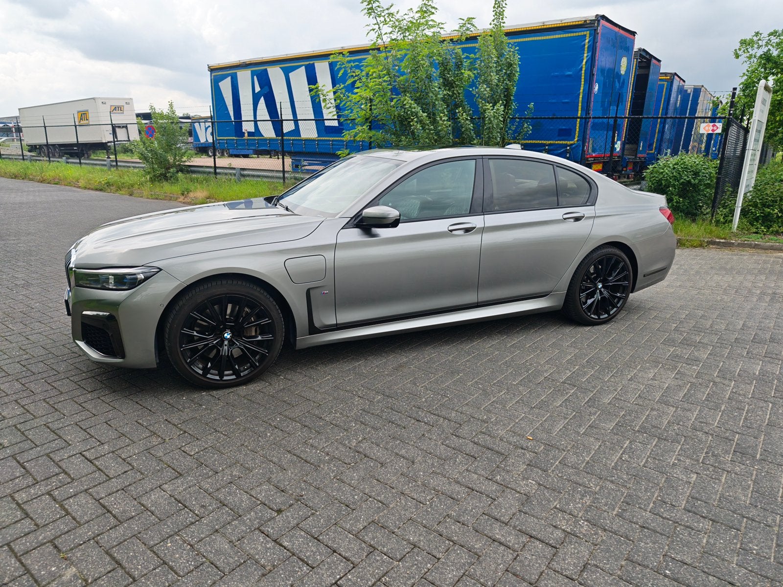 BMW 745e, Autos, Cuir, Argent ou Gris, Achat, Berline