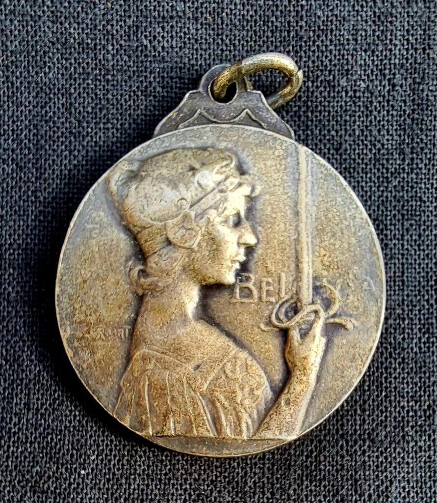 Médaille Belgica Gloire aux défenseurs de Liège 1914