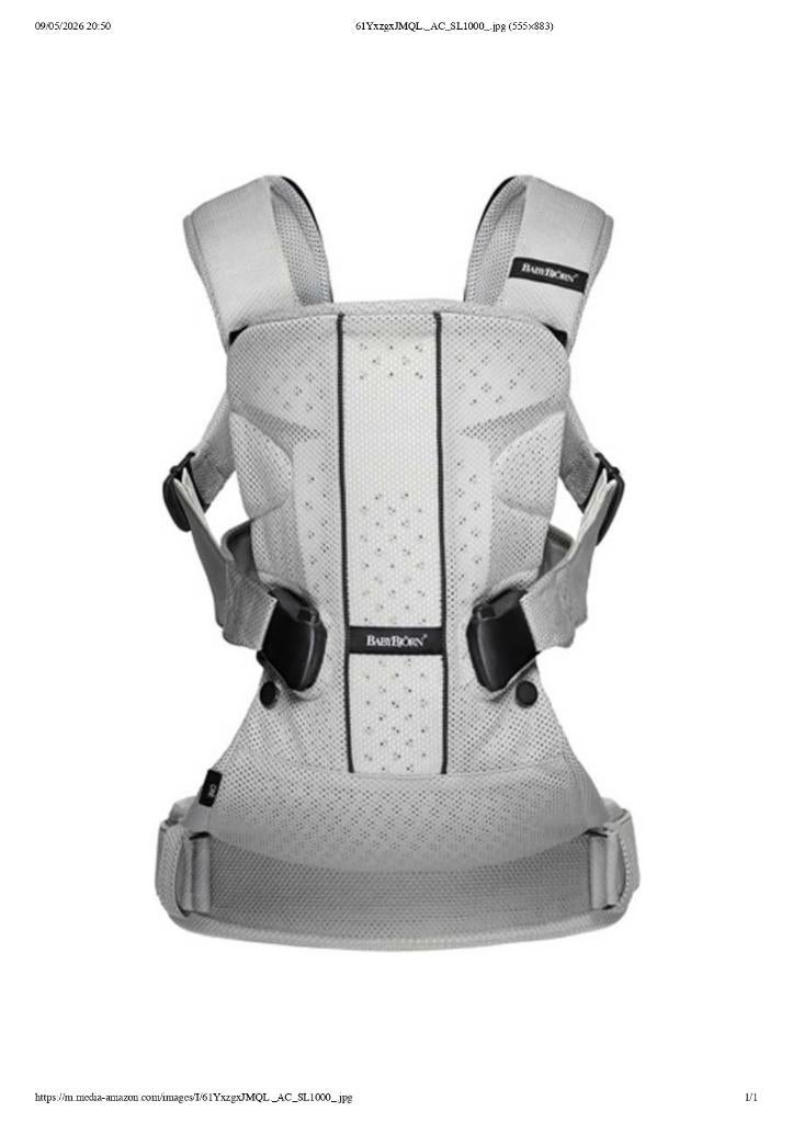 Porte-bébé BABYBJÖRN Baby Carrier One, Kinderen en Baby's, Ophalen, Buik of Rug, Zo goed als nieuw, Baby Björn