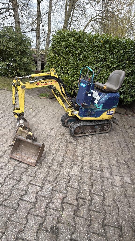Yanmar sv 05 mini graafmachine mini kraan marge incl transpo, Ophalen