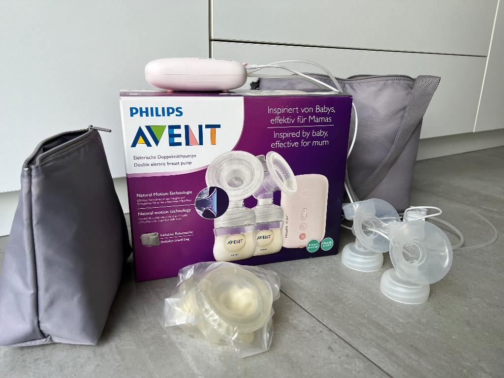 Philips Avent dubbele borstkolf elektrisch, Kinderen en Baby's, Ophalen, Gebruikt, Borstkolf