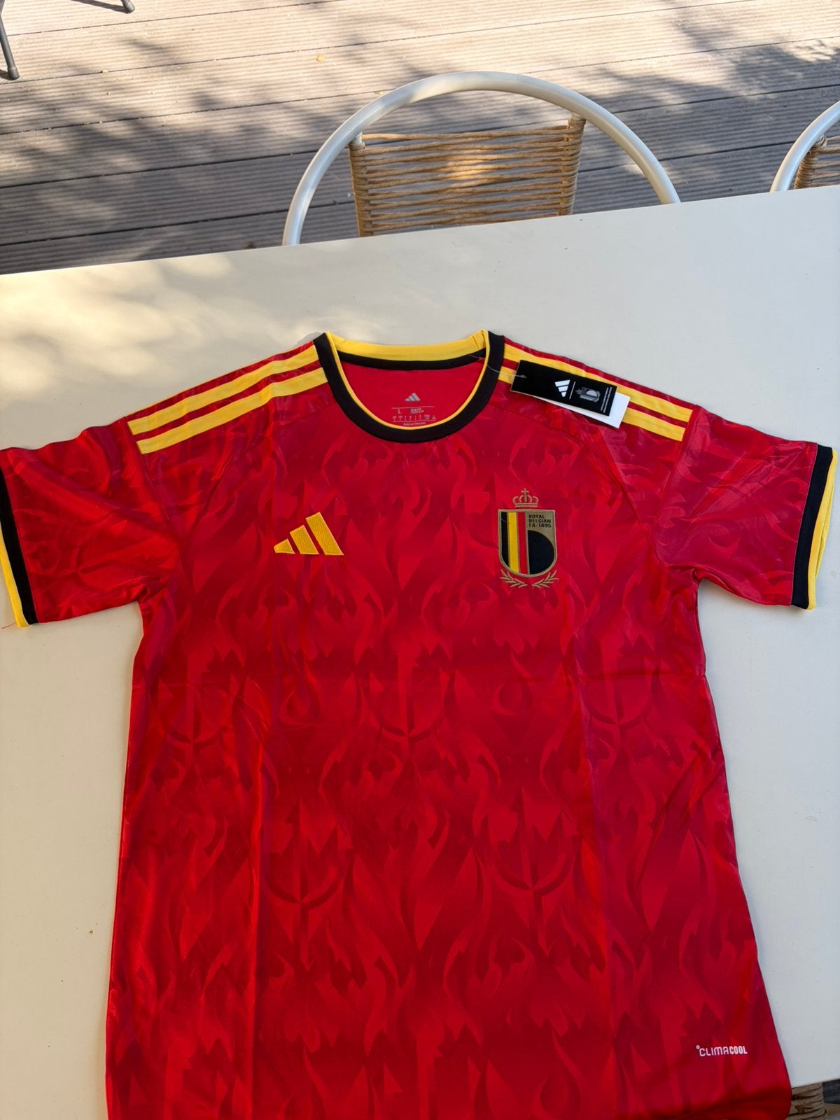 Maillot de foot de la Belgique coupe du monde 2026, Sport en Fitness, Voetbal, Maat M, Ophalen of Verzenden, Nieuw, Shirt