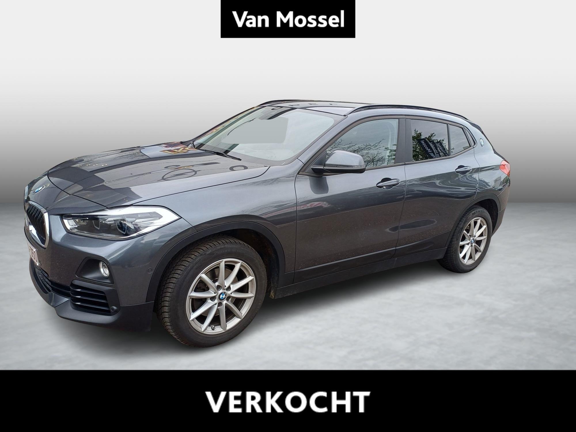 BMW X2 Advantage sDrive18iA 100kW DCT, Gebruikt, Zwart, 136 pk, Automatische klimaatregeling