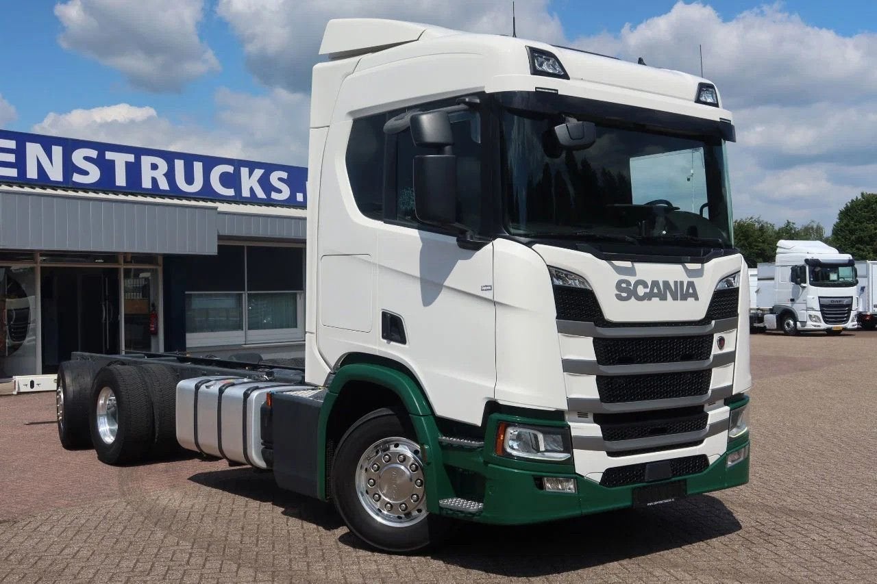 Scania R500 NGS R 500 6x2 Chassis, Stuur liftr as 6x2, Autos, Achat, Diesel, Automatique, ABS