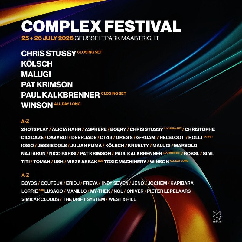 Complex festival 25& 26 juli weekendticket, Tickets & Billets