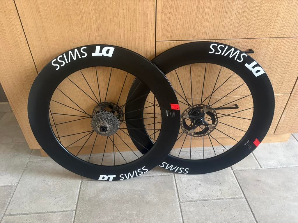 Dt swiss arc 1100 80mmteam edition, Fietsen en Brommers, Fietsonderdelen, Zo goed als nieuw, Racefiets, Carbon, Ophalen