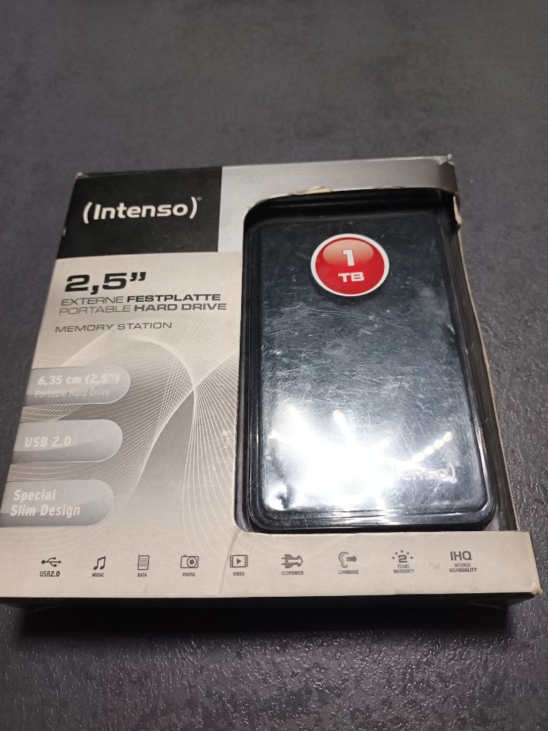 Disque dur externe, Enlèvement, Utilisé, Externe