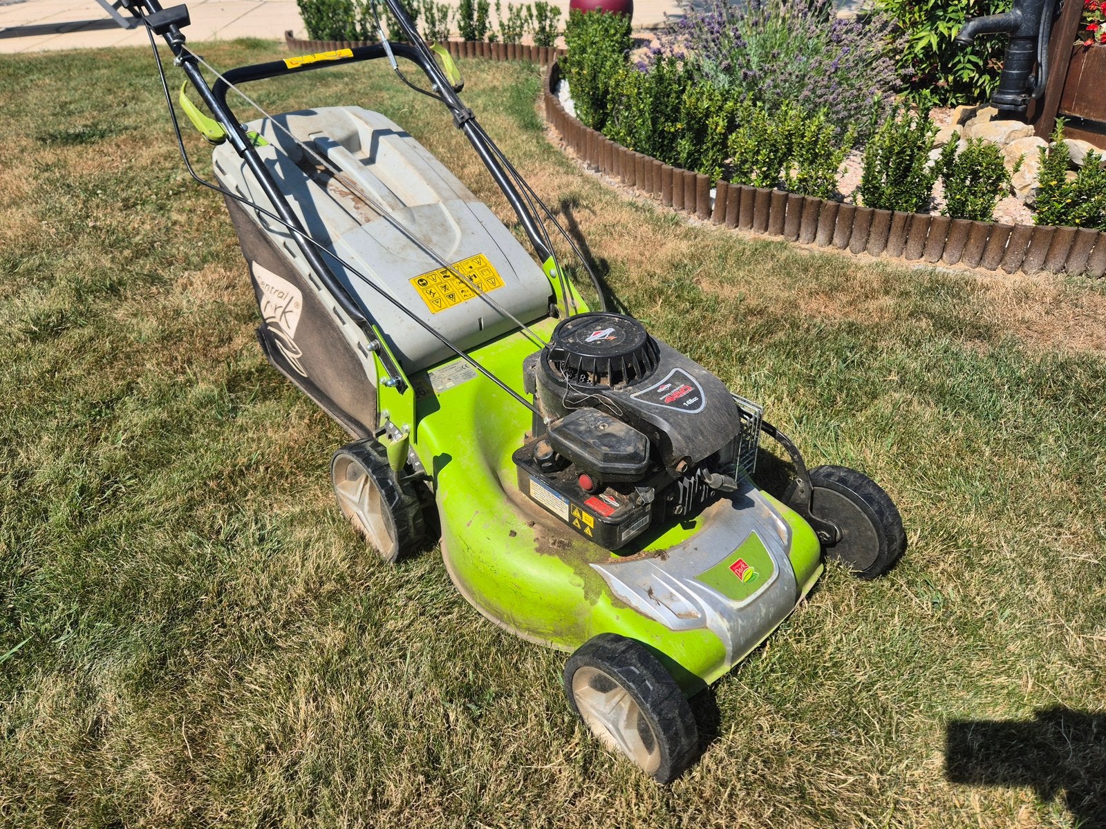 Tondeuse à essence, Tuin en Terras, Grasmaaiers, Ophalen, Gebruikt, Benzine-grasmaaier, Opvangbak