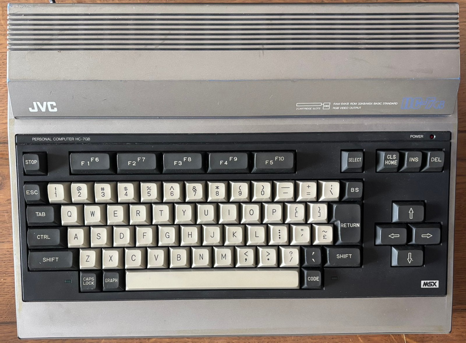 JVC HC-7GB MSX Computer met RGB aansluiting, Ophalen of Verzenden