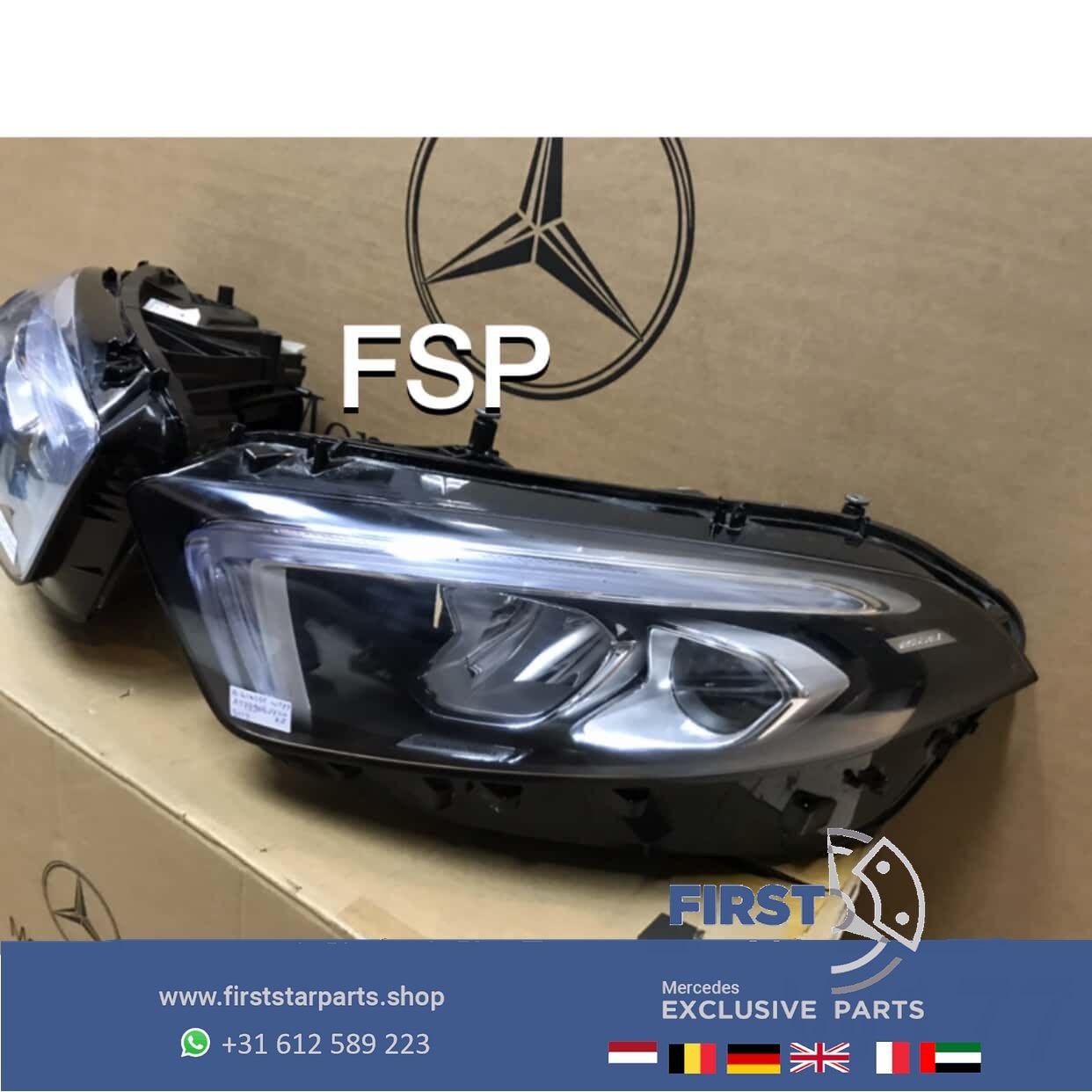W177 LED High Performance LINKER KOPLAMP Mercedes A Klasse 2, Auto-onderdelen, Verlichting, Gebruikt, -, Ophalen of Verzenden