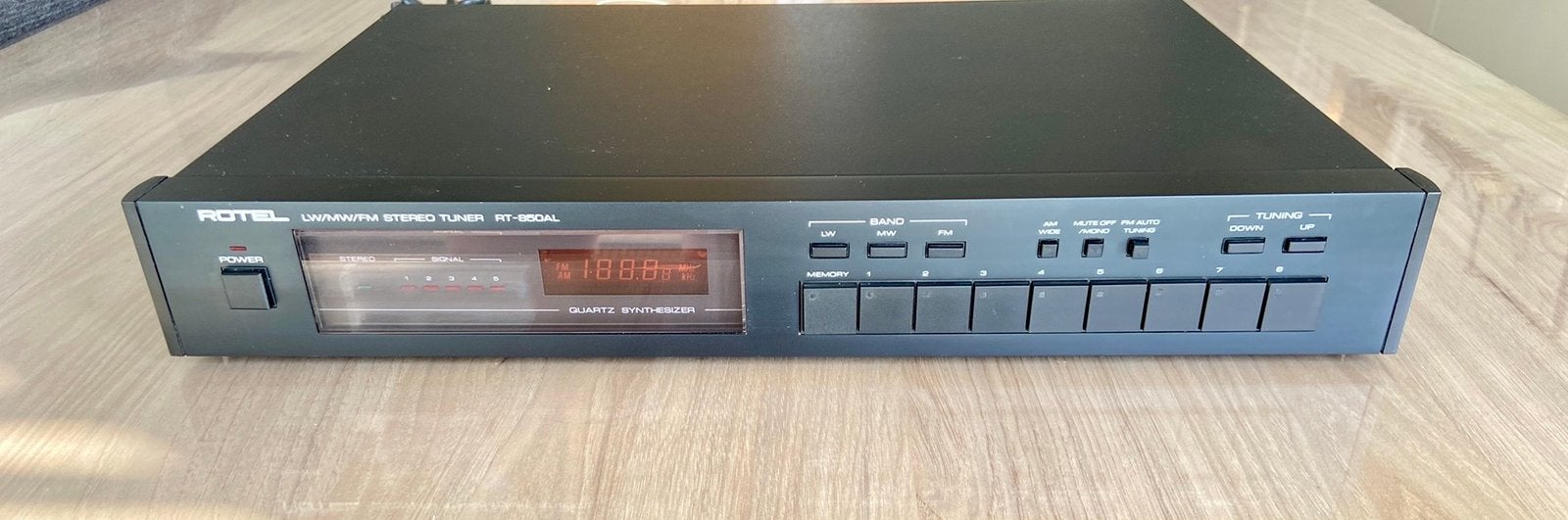 Tuner Rotel RT-850AL, TV, Hi-fi & Vidéo, Tuners, Enlèvement