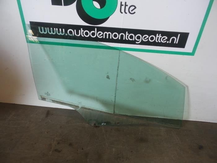 Portierruit 2Deurs rechts van een Citroen C4 (C4 04-), Gebruikt, -, Ophalen of Verzenden, -