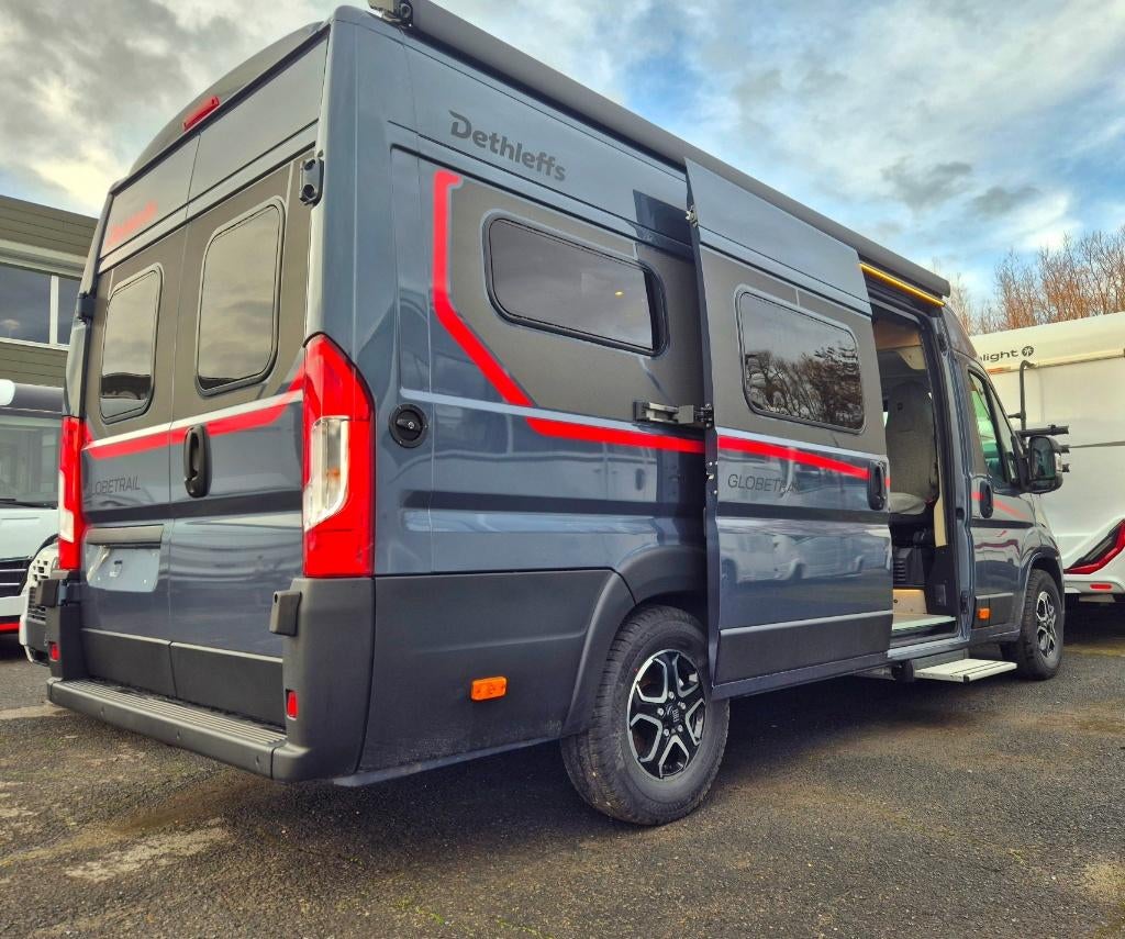 Dethleffs Globetrail 640 ES / Scandi, Caravans en Kamperen, Mobilhomes, Bedrijf, tot en met 4, Buscamper of Camperbus, Dethleffs