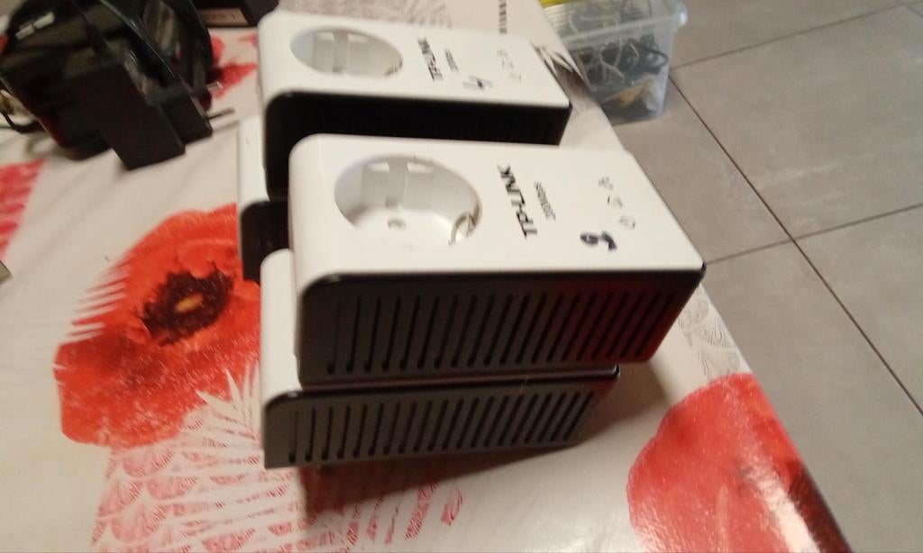 4 powerline adapteur TPLink, Ophalen