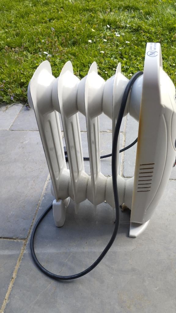 Radiateur bain d'huile 500w, Moins de 60 cm, Enlèvement, Utilisé, Radiateur