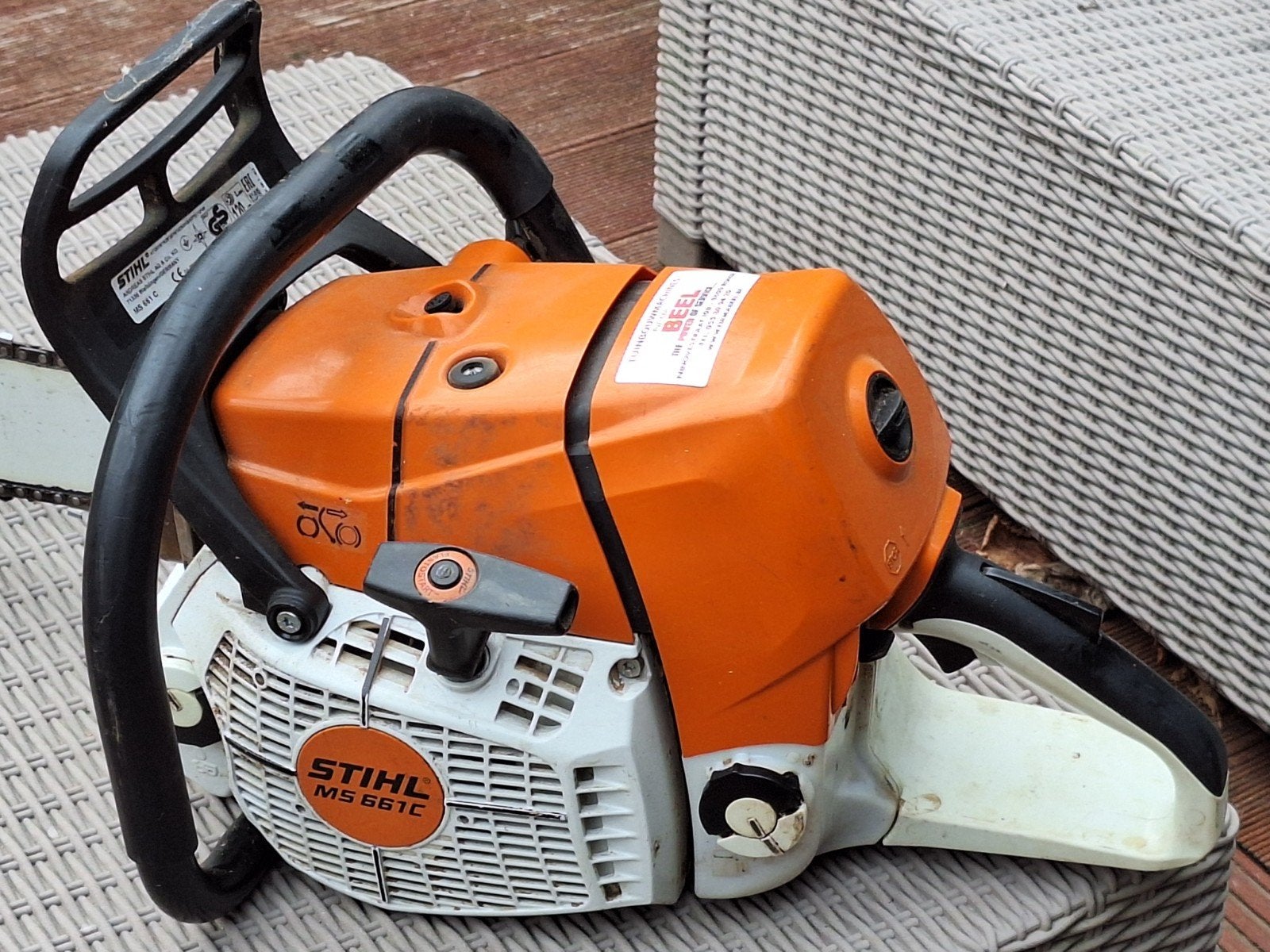 Tronçonneuse Stihl MS 661 C, Jardin & Terrasse, Enlèvement, Utilisé, Stihl MS