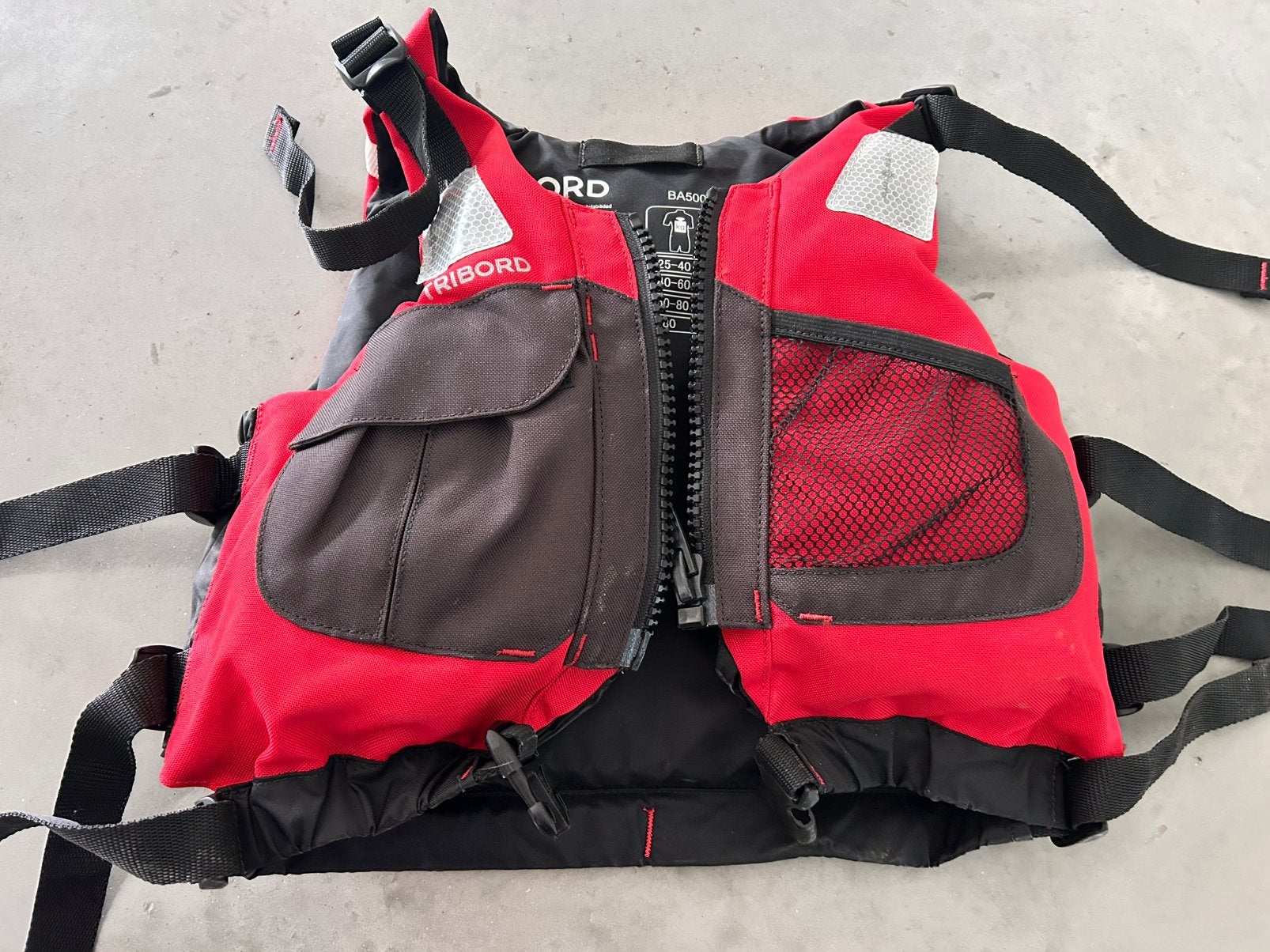 Reddingsvest kind 25-40kg, Ophalen of Verzenden, Zo goed als nieuw, Kind