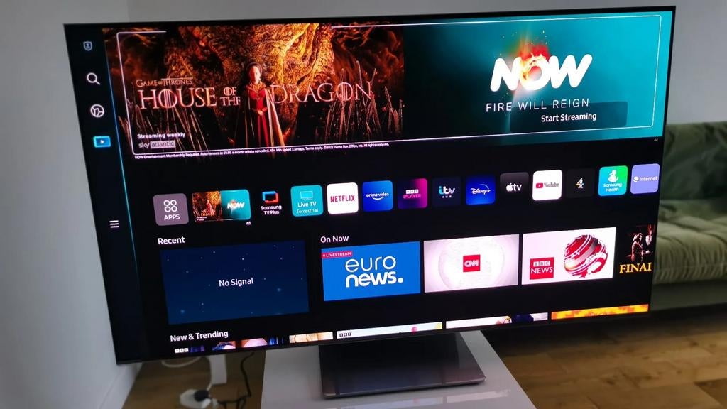 Samsung oled 55 inch, Audio, Tv en Foto, Televisies, Ophalen, Zo goed als nieuw, OLED, Samsung