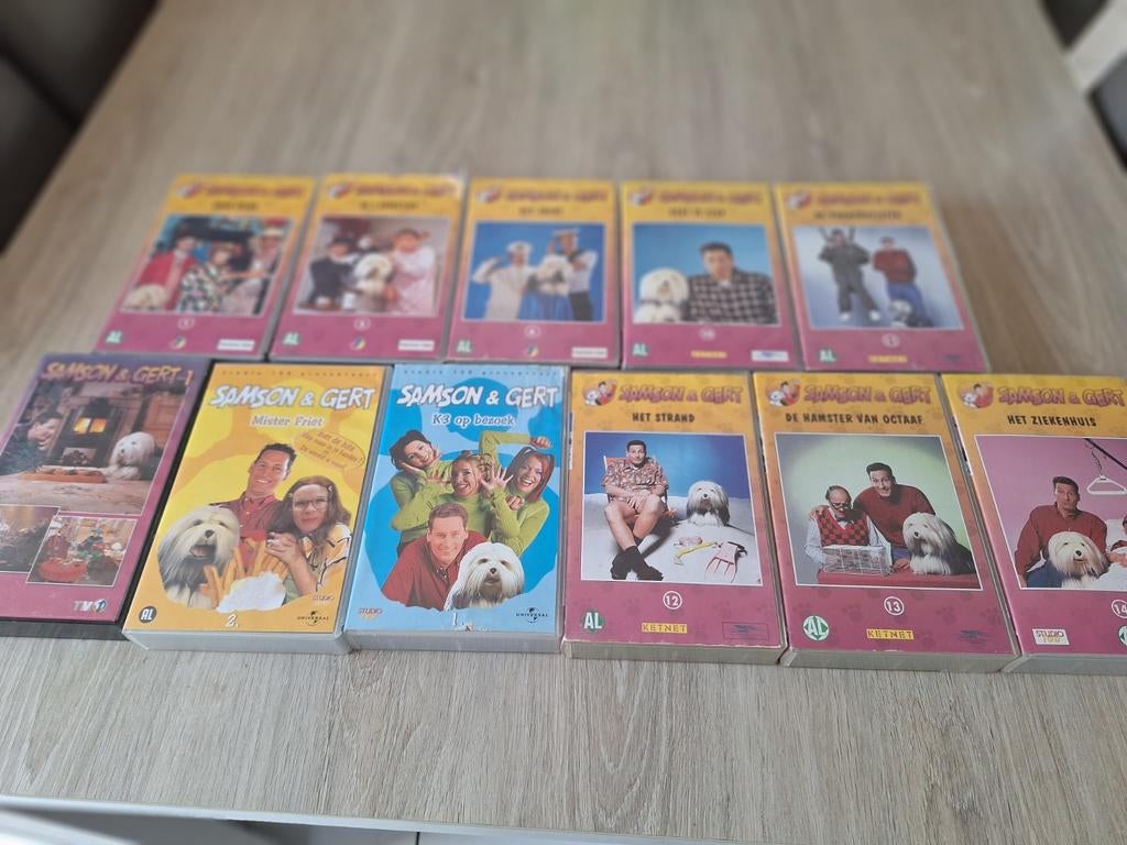 Video's Samson & Gert, Cd's en Dvd's, Ophalen