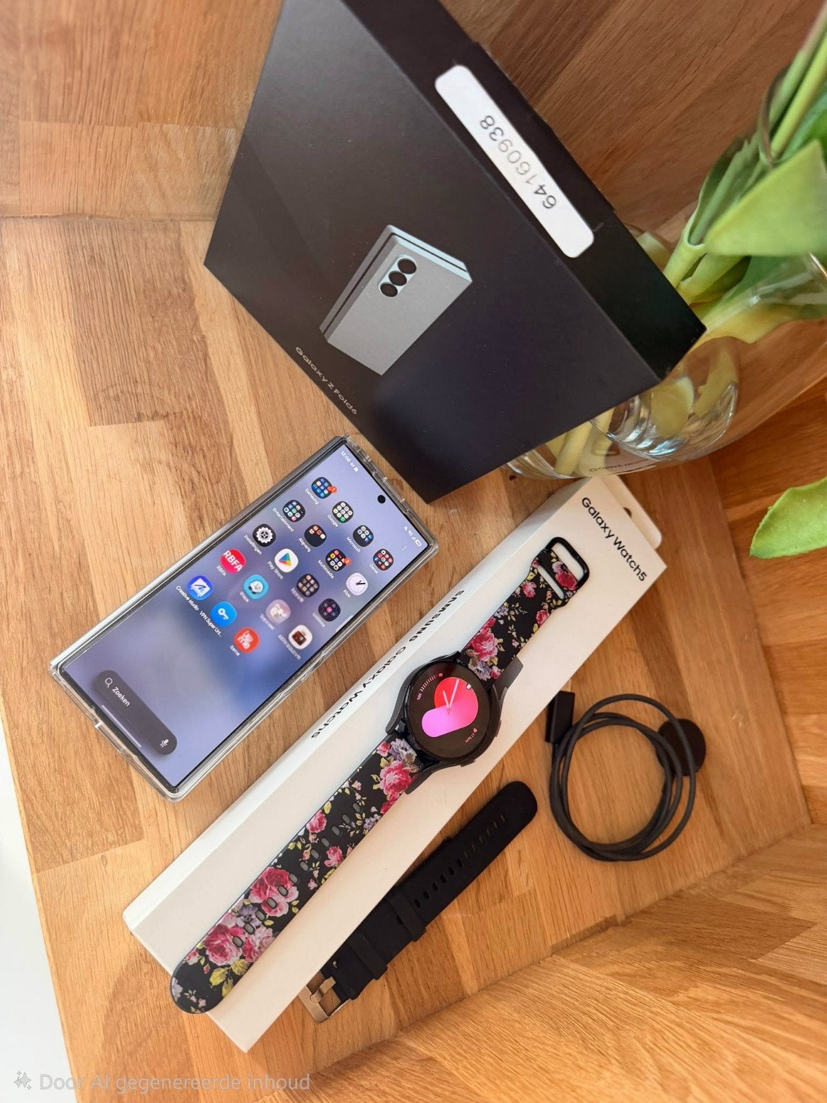 Samsung Galaxy Z Fold 6 + Galaxy Watch 5 LTE, Enlèvement ou Envoi