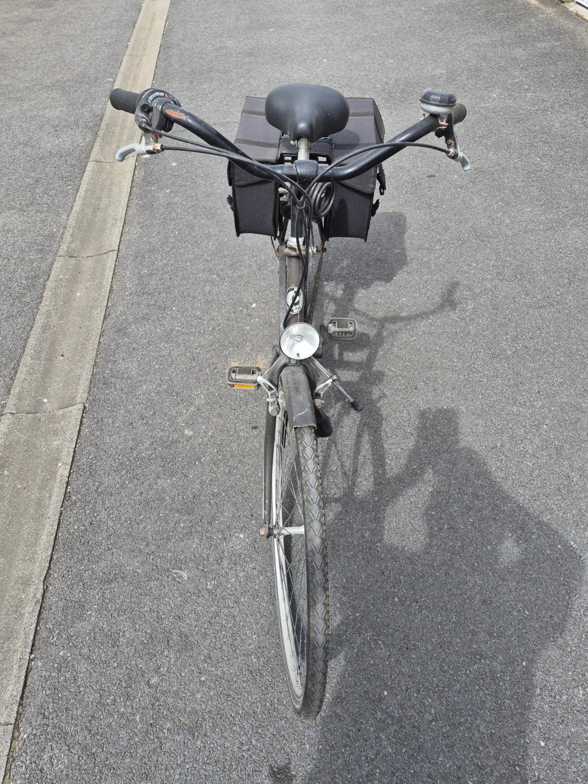Dames- fiets, Ophalen