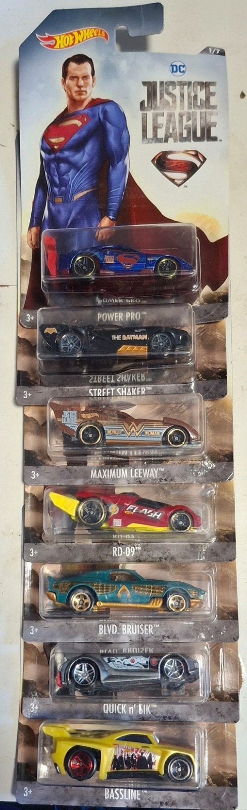 Hot Wheels: Justice League compleet set, Hobby & Loisirs créatifs, Enlèvement ou Envoi, Neuf, Voiture, Autres marques
