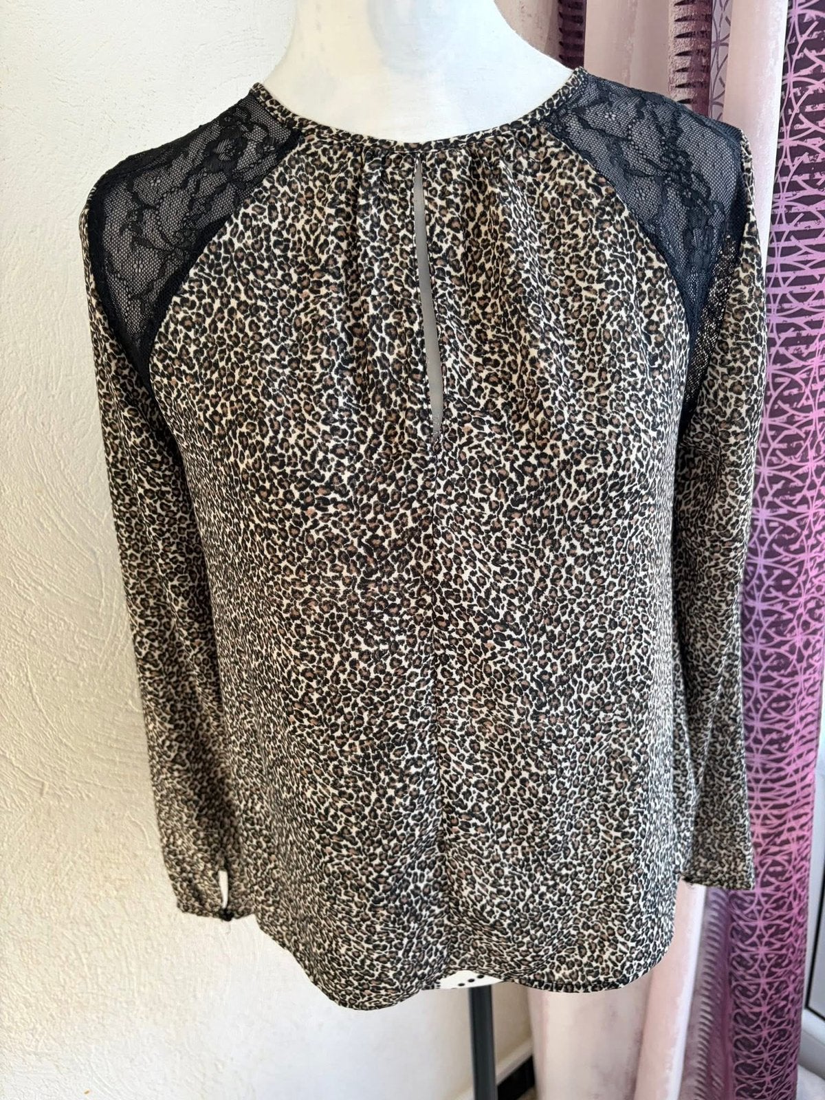 BERSHKA blouse met luipaardprint maat M, Ophalen of Verzenden, Zo goed als nieuw