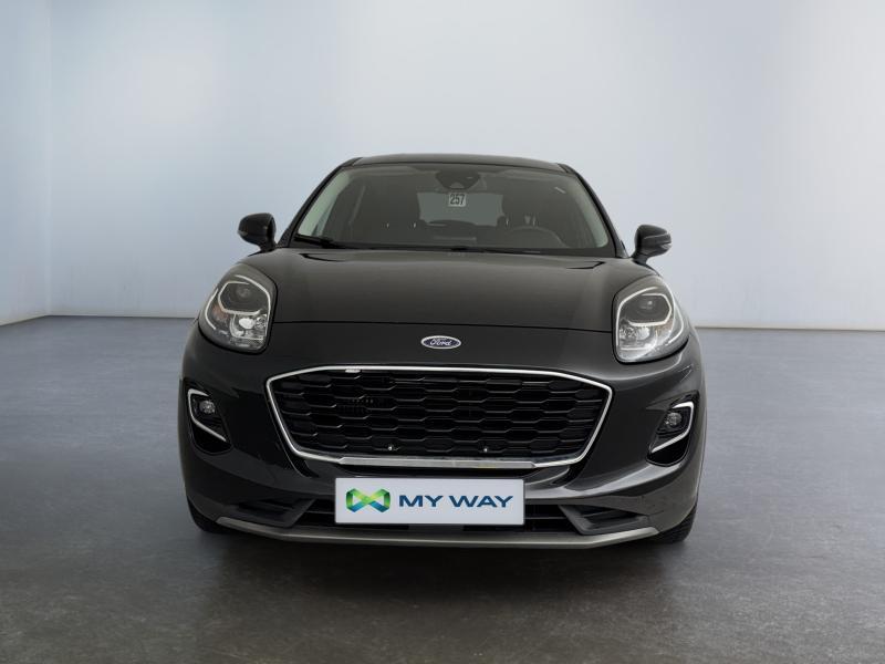 Ford Puma Titanium*Carplay*Capteurs Ar*Clim auto*Sieges Av e, 121 g/km, Puma, Euro 6, Zwart