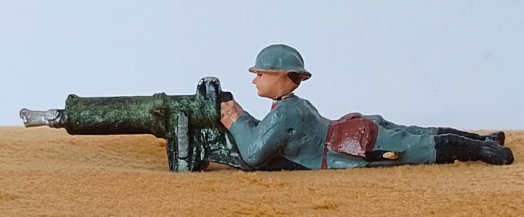 Petit soldat Hausser, composite des années 1920, Enlèvement ou Envoi