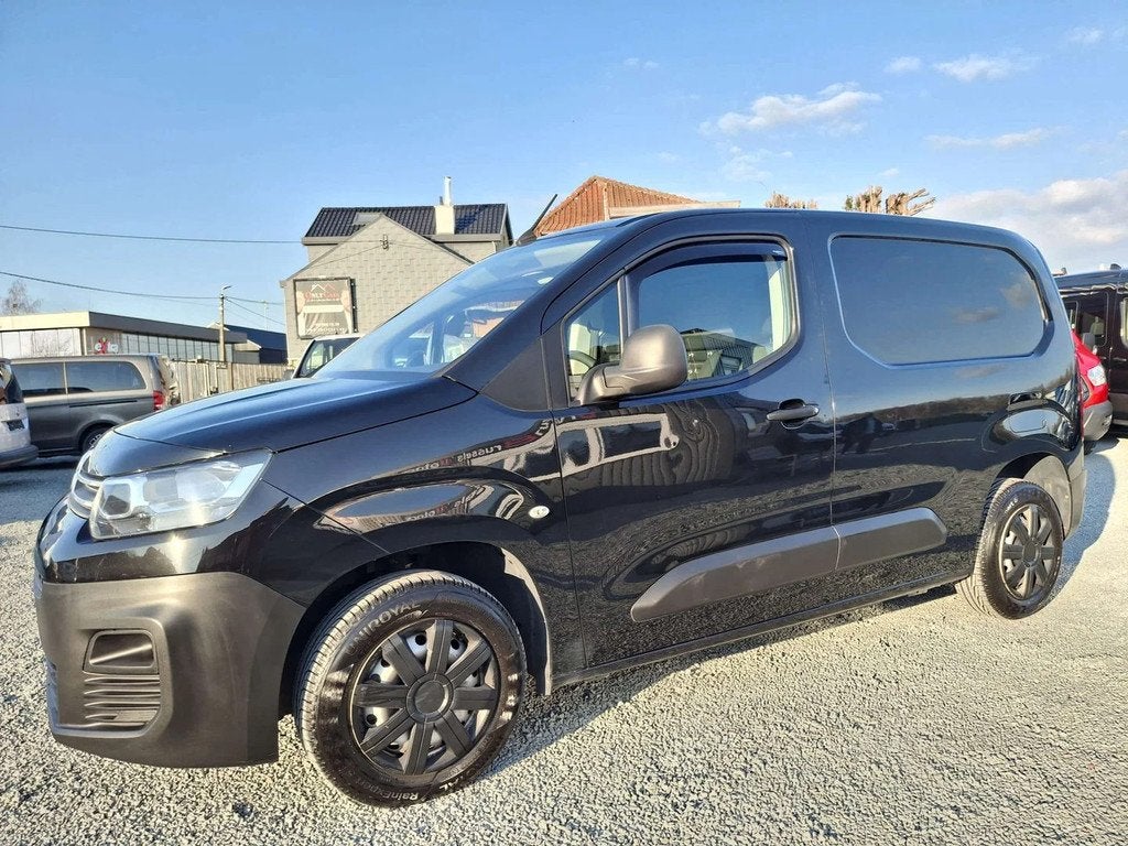 Citroën Berlingo 1.6 (bj 2019), Stof, Citroën, Zwart, https://public.car-pass.be/vhr/514e5d77-398c-451d-a6f8-6d17139024f6