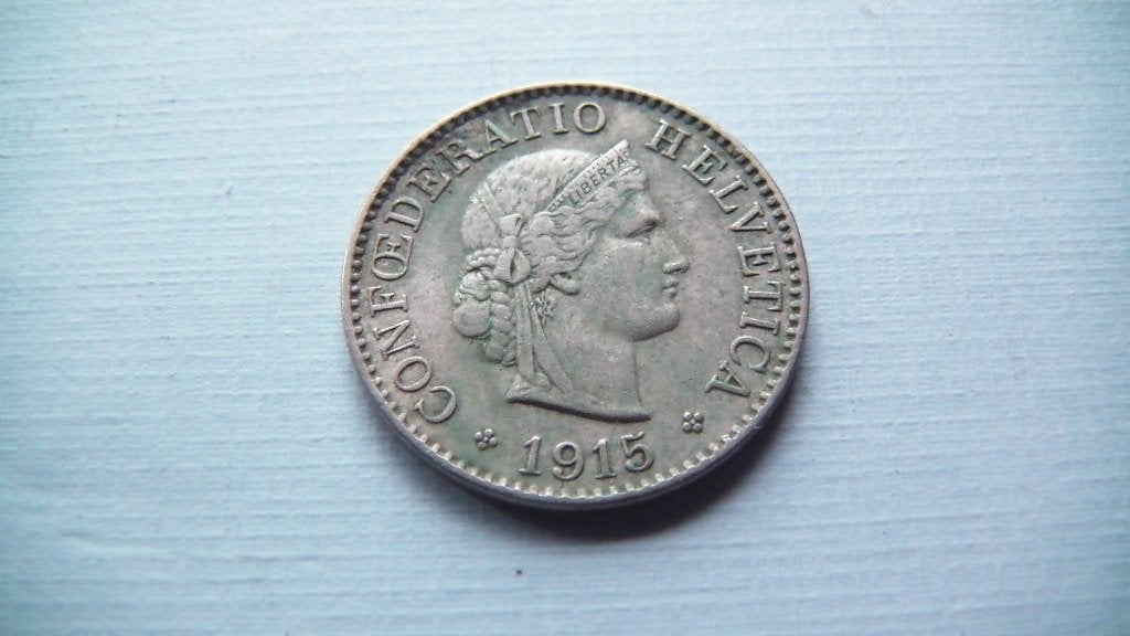 suisse 5 rappen 1915, Enlèvement