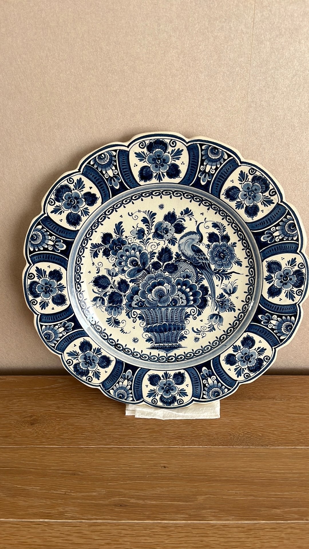 Sierbord Delfts Blauw, Antiek en Kunst, Ophalen of Verzenden
