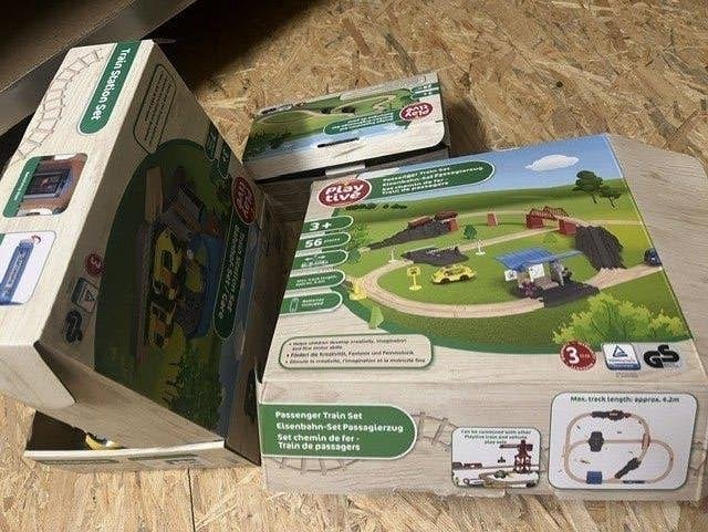 3 Playtive treinsets, Enlèvement ou Envoi, Comme neuf
