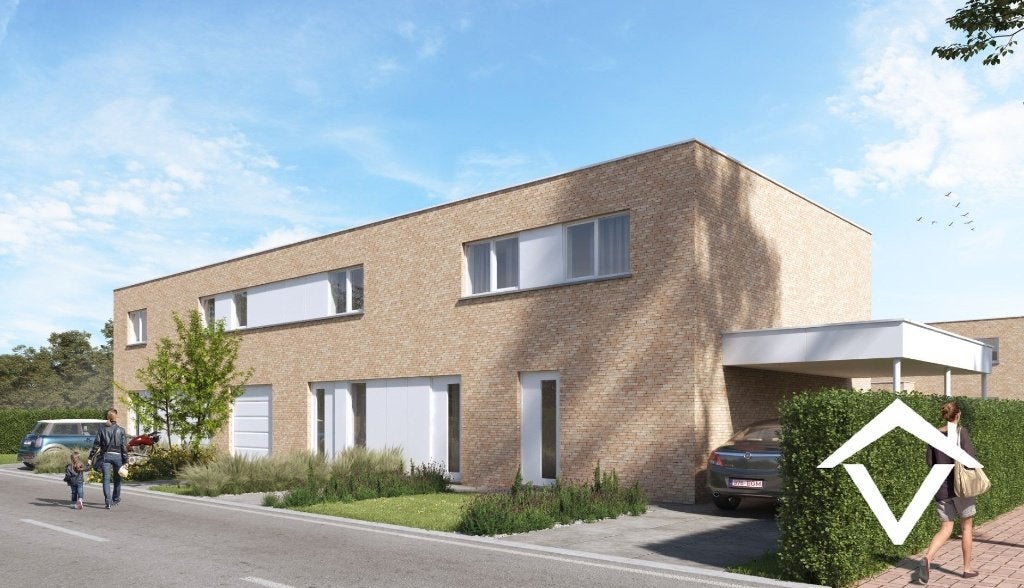 Te koop Langemark-Poelkapelle woning met 3 slpkmrs + garage, Immo, 200 tot 500 m², 3 kamers, Tussenwoning, Provincie West-Vlaanderen