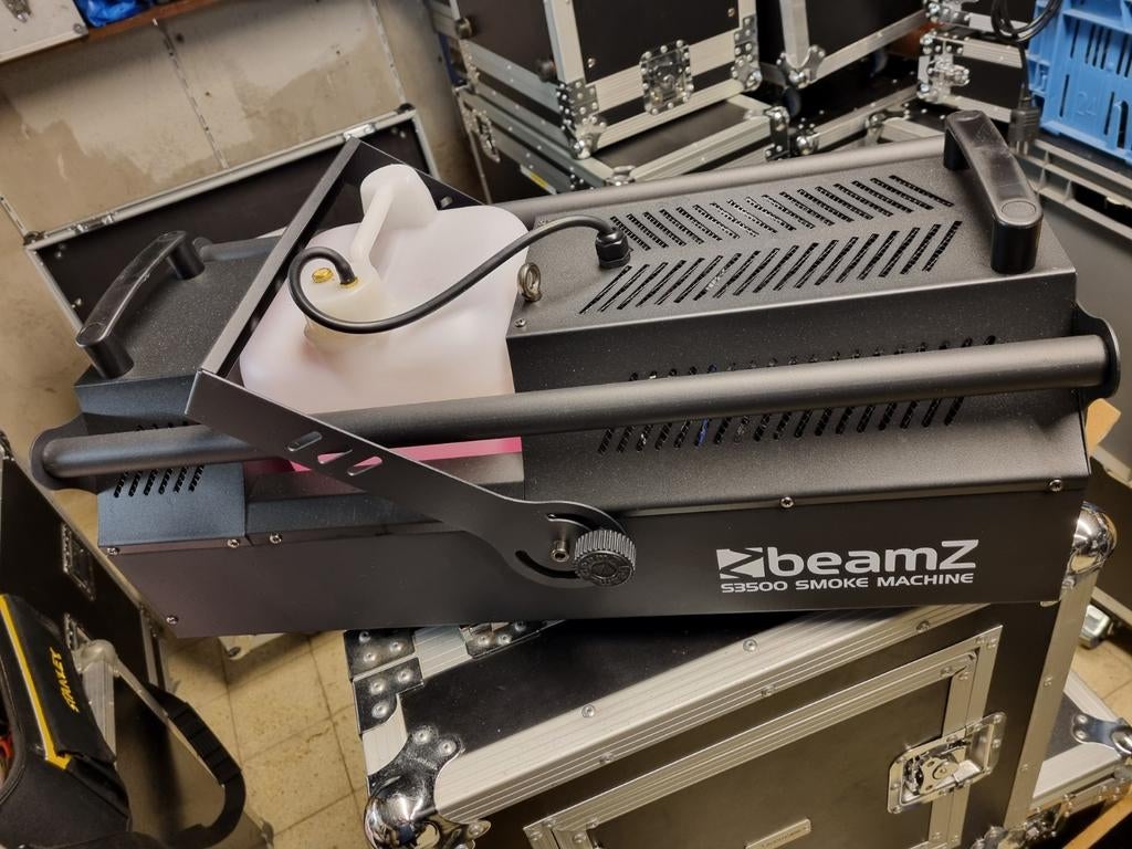 BeamZ s3500 rookmachine DMX, Ophalen, Rookmachine