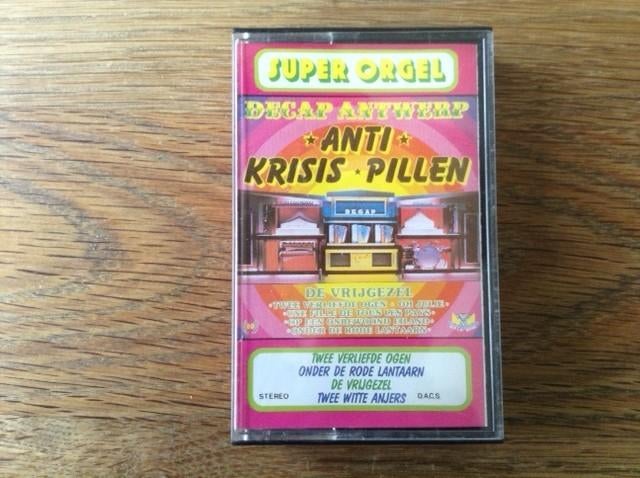 muziekcassette decap organ antwerp, Ophalen of Verzenden, Overige genres, 1 bandje, Origineel
