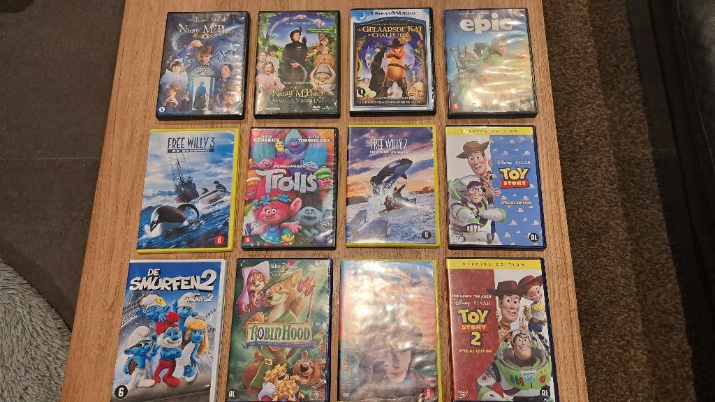 DVD-pakket uit mijn collectie – Kinderfilms, CD & DVD, DVD | Enfants & Jeunesse, Tous les âges, Autres genres, Enlèvement, Utilisé