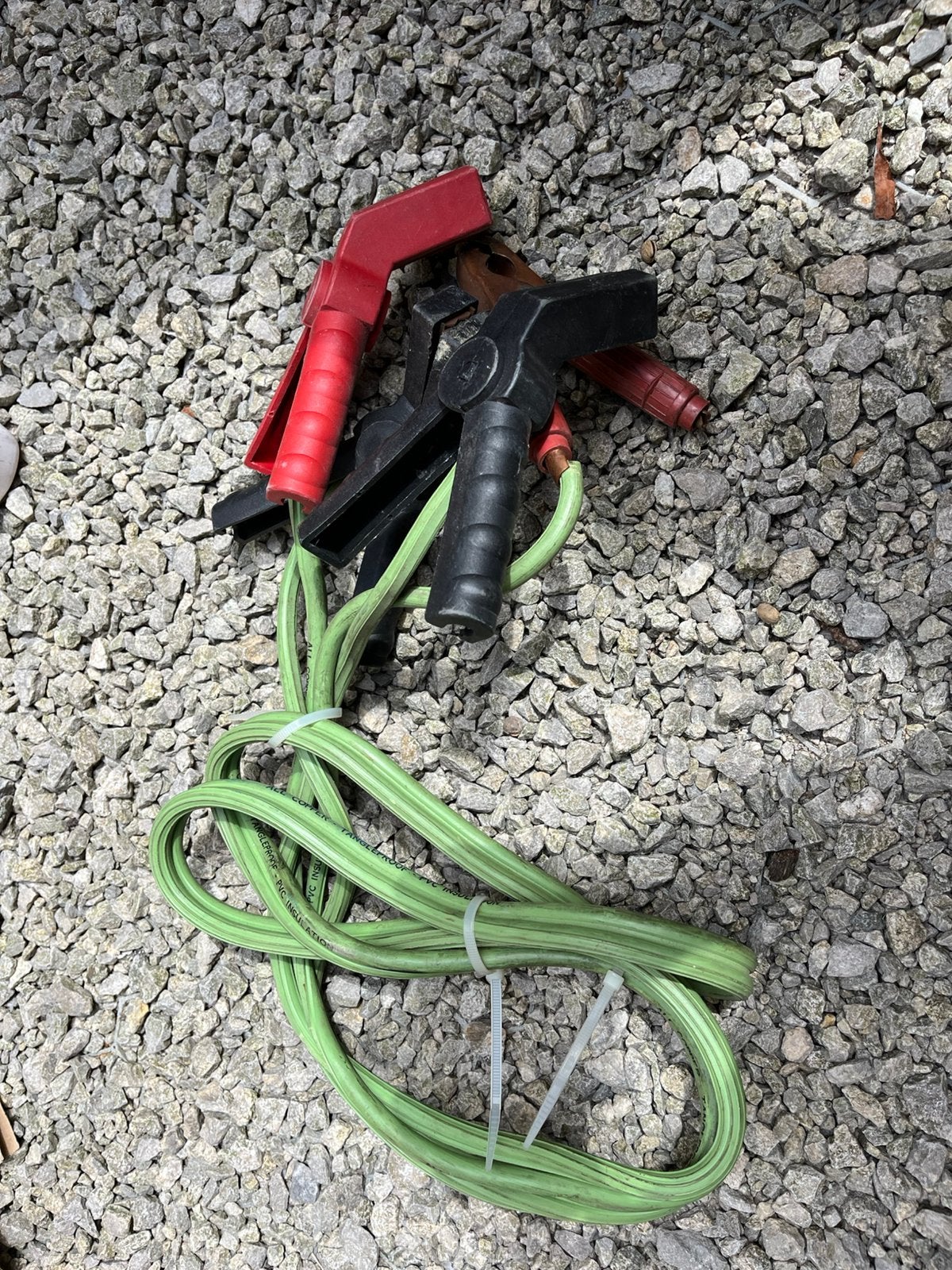 Startkabels auto, Ophalen