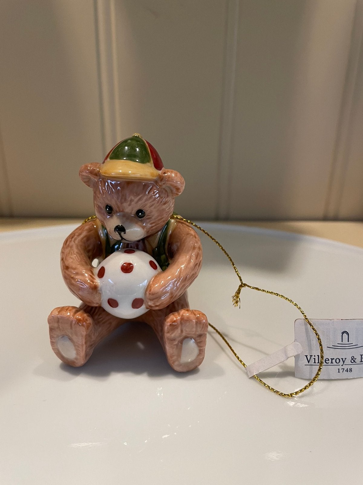 Villeroy en Boch kerst hanger beer, Diversen, Ophalen of Verzenden, Zo goed als nieuw