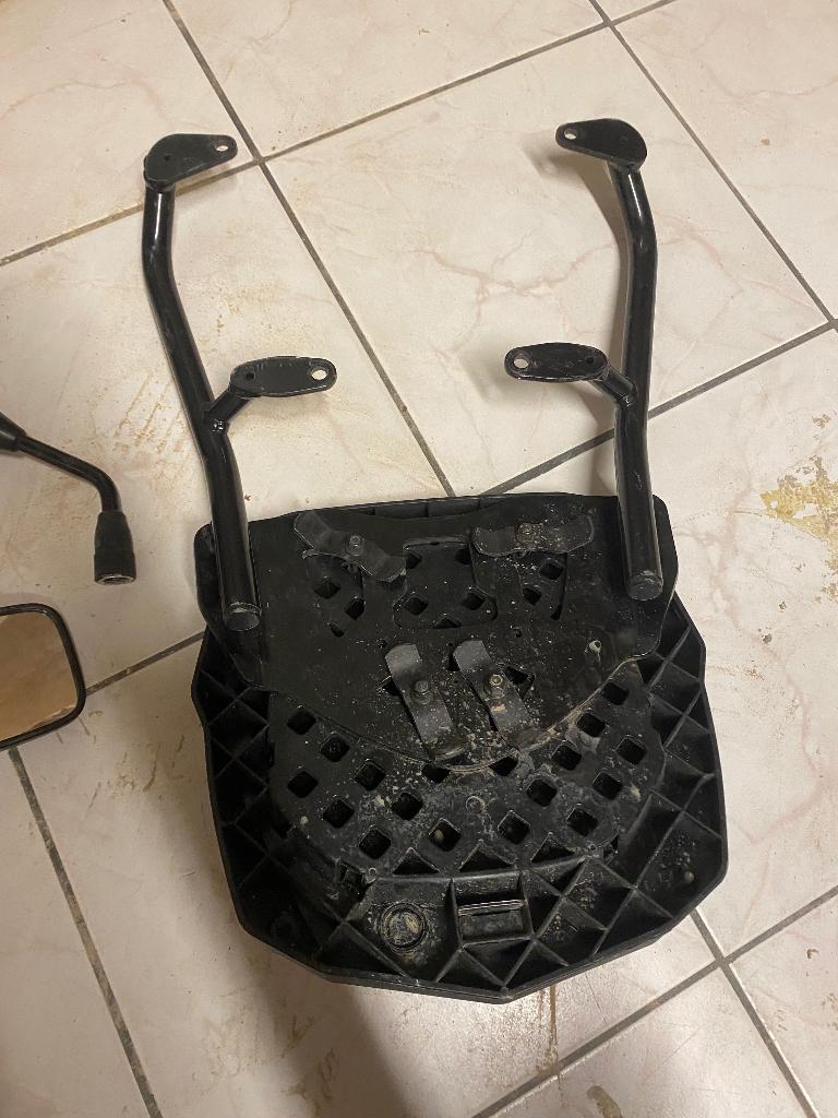 Spiegels, bagagerek en voetsteun Kawasaki er6, Motoren, Ophalen of Verzenden