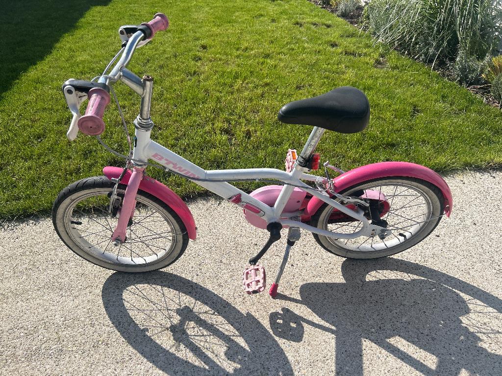 Meisjes fiets 6 jaar, Enlèvement, Utilisé, 16 pouces, Betwin