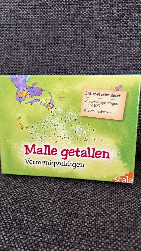 Malle getallen vermenigvuldigen, Kinderen en Baby's, Ophalen of Verzenden, Zo goed als nieuw, Rekenen