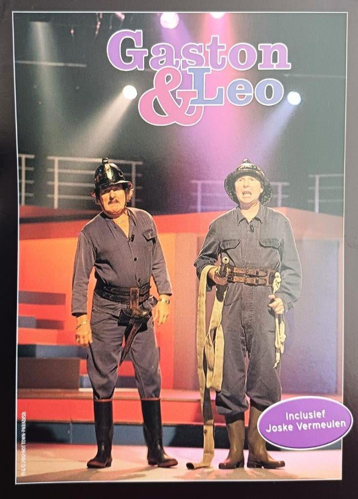 dvd GASTON & LEO   DE BESTE VLAAMSE HUMOR, Cd's en Dvd's, Ophalen of Verzenden, Zo goed als nieuw