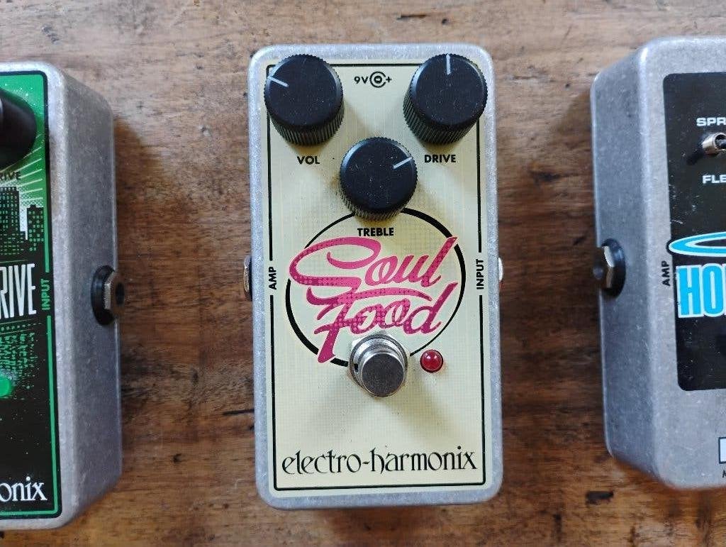 Soul Food EHX, Muziek en Instrumenten, Ophalen of Verzenden, Zo goed als nieuw, Distortion, Overdrive of Fuzz