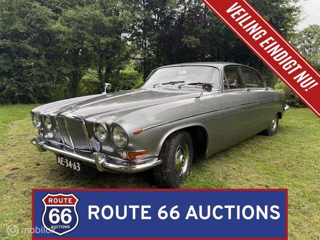 Jaguar 420G | 1968 | Route 66 Auctions, Autos, Achat, Entreprise, Boîte manuelle, Autre carrosserie