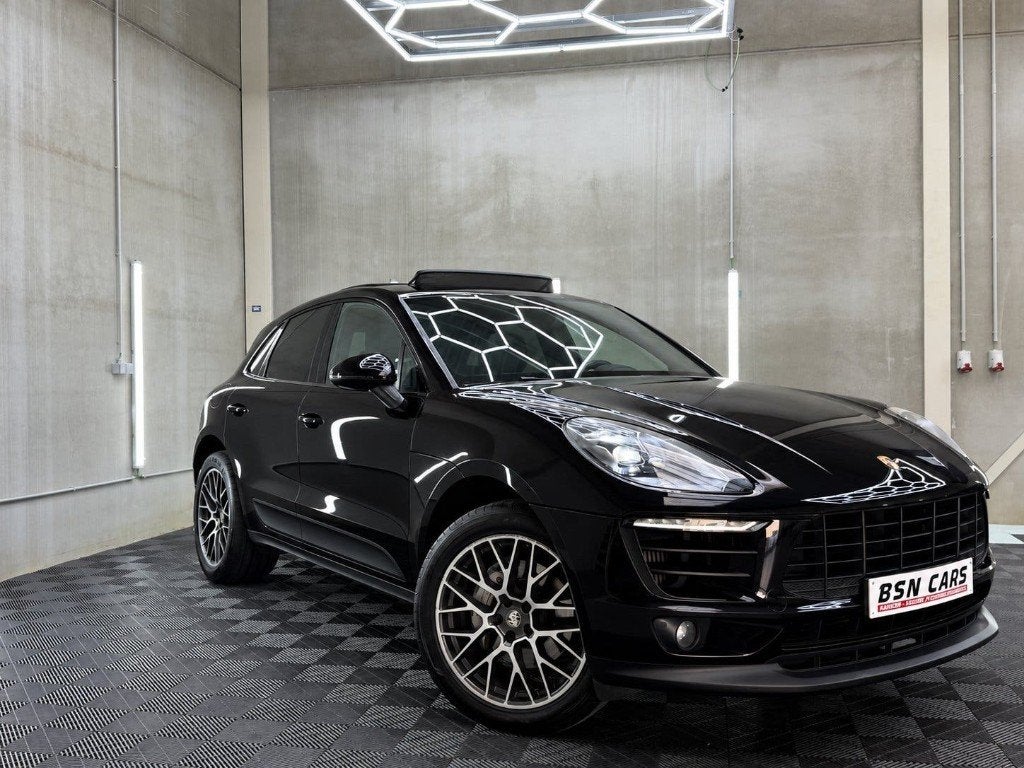 PORSCHE MACAN S 3.0/PANO/BOSE/MEMORY/1EIGENAAR/GARANTIE, Auto's, Automaat, Testrit aan huis, Zwart, Leder