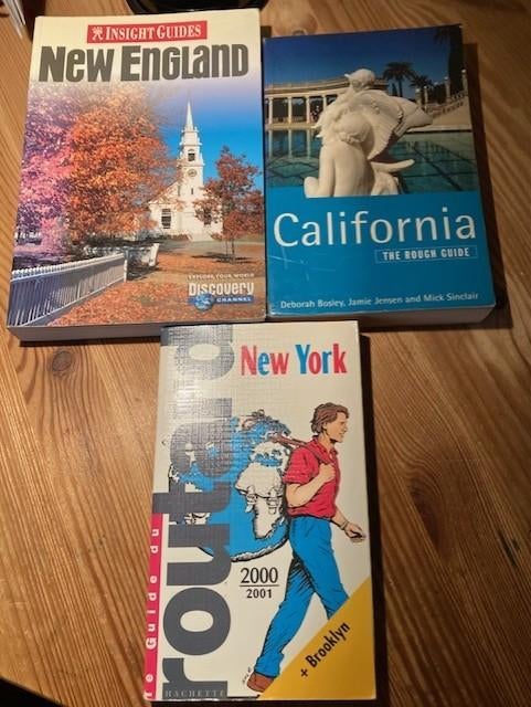 3 guides touristiques pour les USA, Guide ou Livre de voyage, Rough Guide, Comme neuf, Enlèvement
