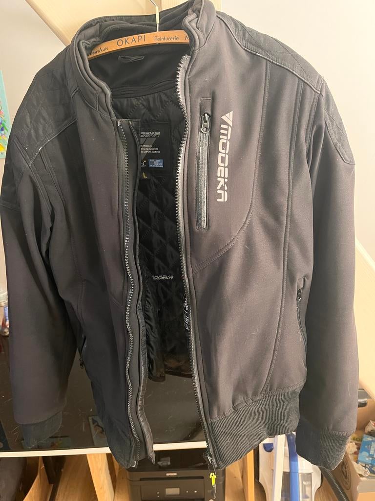 Veste moto modeka taille L, Motos, Enlèvement, Seconde main, Hommes, Autres types