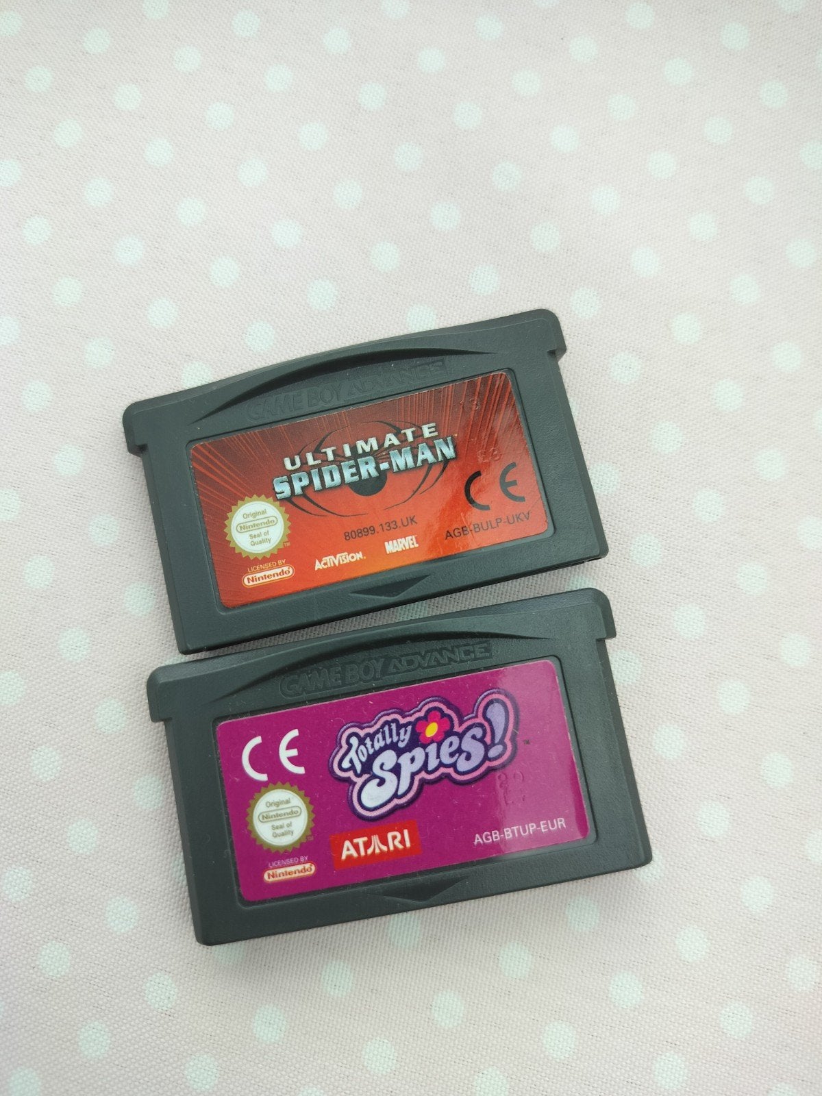 Spellen game boy advance, Ophalen